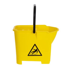 Nisbets Essentials Mop Bucket Yellow 14Ltr