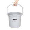Jantex Grey Graduated Bucket with Pouring Lip 14ltr Jantex Grey Graduated Bucket with Pouring Lip 14ltr