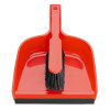 Jantex Dustpan & Brush Set Red