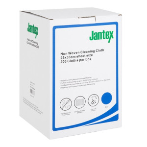 Jantex Green Compostable Cleaning Cloth Blue (200 Pack) Jantex Green Compostable Cleaning Cloth Blue (200 Pack)