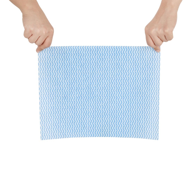 Jantex Green Compostable Cleaning Cloth Blue (200 Pack) Jantex Green Compostable Cleaning Cloth Blue (200 Pack)