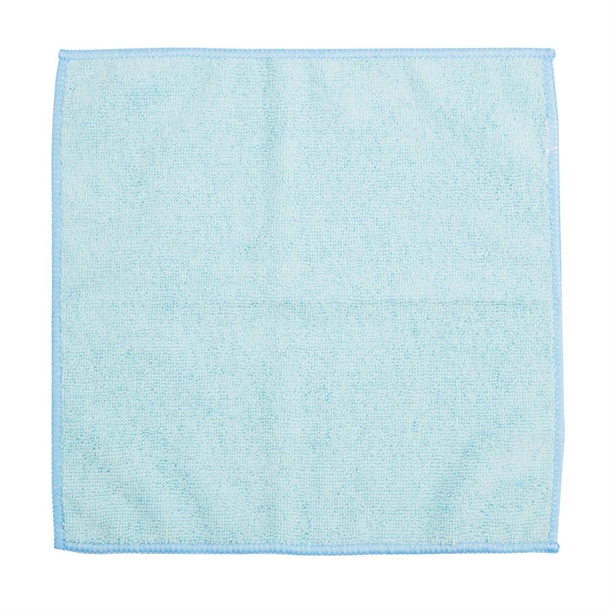 Jantex Microfibre Cloths Blue 400x400mm (5 Pack) Jantex Microfibre Cloths Blue 400x400mm (5 Pack)