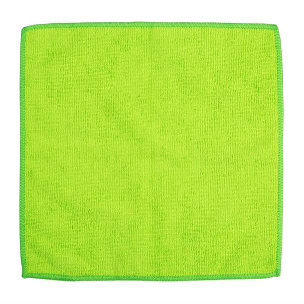 Jantex Microfibre Cloths Green (5 Pack)