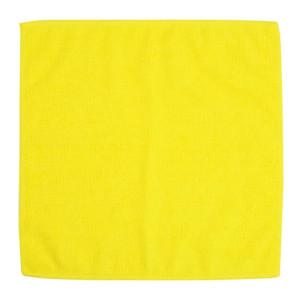 Jantex Microfibre Cloths Yellow (5 pack)