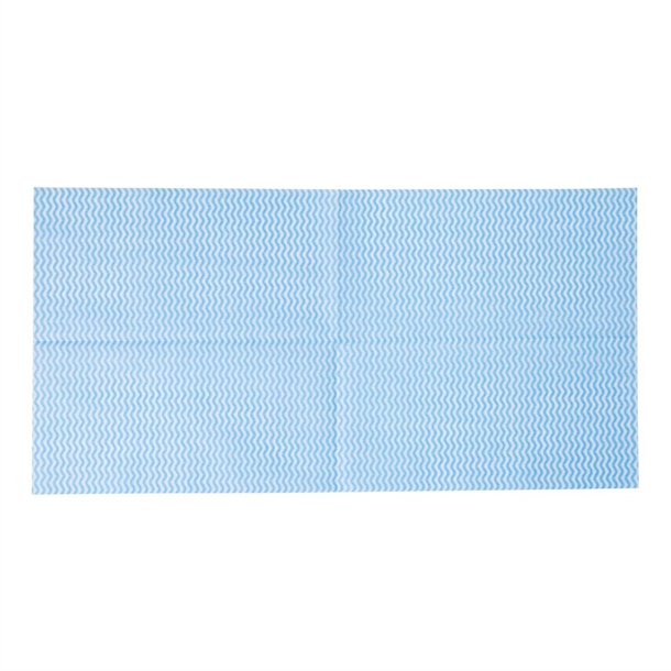 Jantex Non-Woven Cloths Blue (50 Pack) Jantex Non-Woven Cloths Blue (50 Pack)