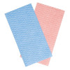 Jantex Washroom Cleaning Cloth Red (pack 50)