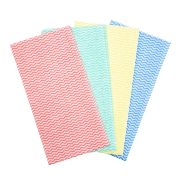 Jantex Non-Woven Cloths Red (50 Pack) Jantex Non-Woven Cloths Red (50 Pack)