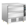 Polar U-Series Double Drawer Dual Temperature Counter Fridge Freezer 4xGN