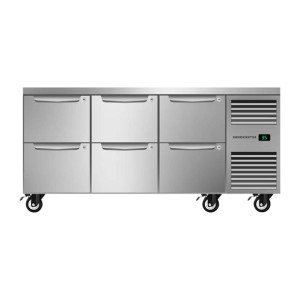 SKOPE ProSpec Six Drawer Underbench GN 1/1 Right Hand Fridge