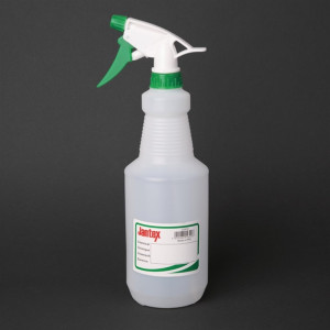 Jantex Colour Coded Spray Bottles Green 750ml