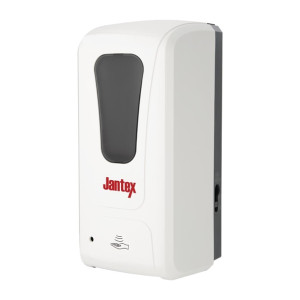 Jantex Automatic Spray Hand Soap and Sanitiser Dispenser 1Ltr