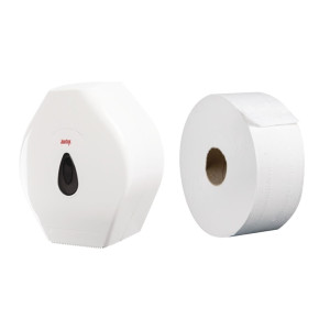 Special Offer: Buy 4 Packs Of Jumbo Toilet Paper & Get The Dispenser Free