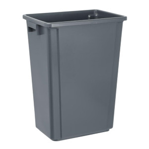 Jantex Slim Bin 60Ltr Grey Jantex Slim Bin 60Ltr Grey
