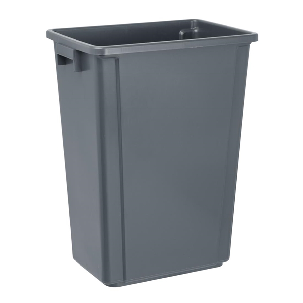 Jantex Slim Bin 60Ltr Grey Jantex Slim Bin 60Ltr Grey