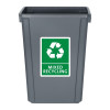Jantex Slim Bin 60Ltr Grey Jantex Slim Bin 60Ltr Grey