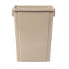Nisbets Essentials Recycling Bin Beige 56Ltr Nisbets Essentials Recycling Bin Beige 56Ltr
