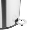 Jantex Pedal Bin Brushed Steel 6Ltr Jantex Pedal Bin Brushed Steel 6Ltr
