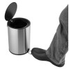 Jantex Pedal Bin Brushed Steel 6Ltr Jantex Pedal Bin Brushed Steel 6Ltr