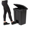 Jantex Pedal Bin Black 65Ltr