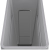 Rubbermaid Slim Jim Container with Venting Channels Grey 60Ltr Rubbermaid Slim Jim Container with Venting Channels Grey 60Ltr