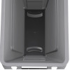Rubbermaid Slim Jim Container with Venting Channels Grey 60Ltr Rubbermaid Slim Jim Container with Venting Channels Grey 60Ltr