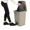 Jantex Pedal Bin Beige 45Ltr