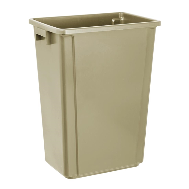 Jantex Slim Bin Beige 60Ltr Jantex Slim Bin Beige 60Ltr