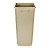 Jantex Slim Bin Beige 60Ltr Jantex Slim Bin Beige 60Ltr