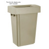 Jantex Slim Bin Beige 60Ltr Jantex Slim Bin Beige 60Ltr