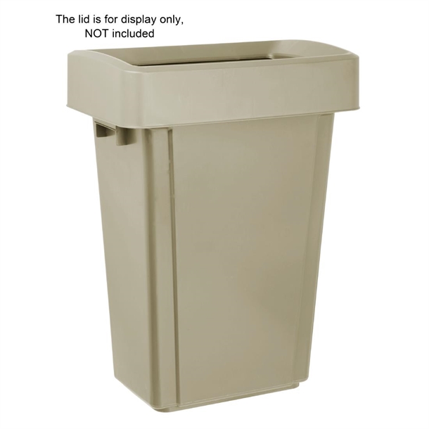 Jantex Slim Bin Beige 60Ltr Jantex Slim Bin Beige 60Ltr