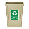 Jantex Slim Bin Beige 60Ltr Jantex Slim Bin Beige 60Ltr