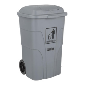 Jantex Wheelie Bin Grey 120Ltr