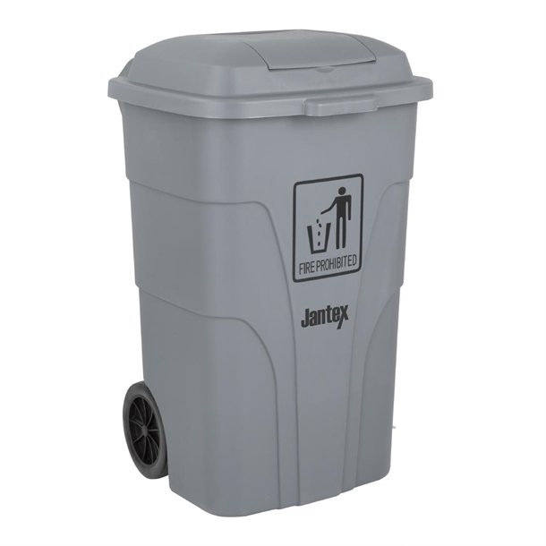 Jantex Wheelie Bin Grey 120Ltr Jantex Wheelie Bin Grey 120Ltr