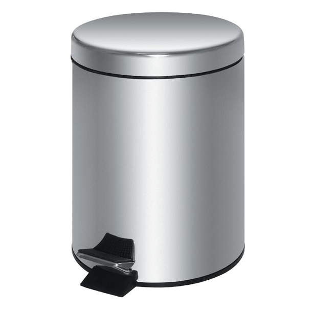 Bolero Pedal Bin Stainless Steel 20Ltr