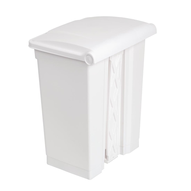 Jantex Pedal Bin White 65Ltr Jantex Pedal Bin White 65Ltr
