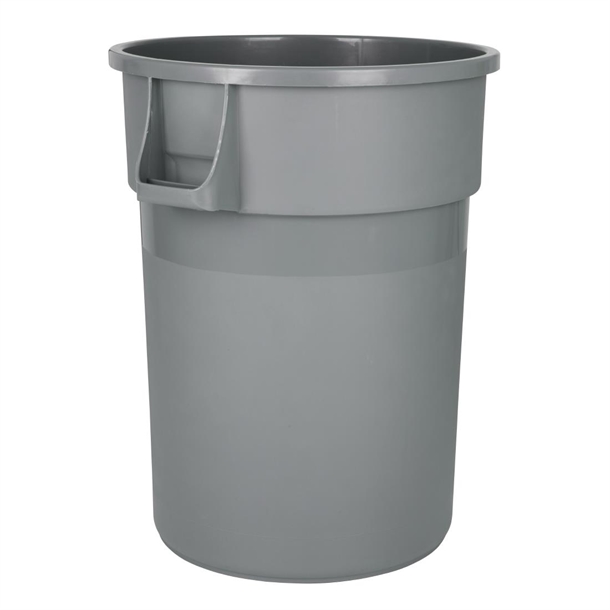 Jantex Heavy-Duty Round Bin Grey 160Ltr Jantex Heavy-Duty Round Bin Grey 160Ltr