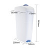 Jantex Sanitary Pedal Bin 18Ltr
