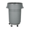 Jantex Heavy-Duty Round Bin Grey 160Ltr Jantex Heavy-Duty Round Bin Grey 160Ltr