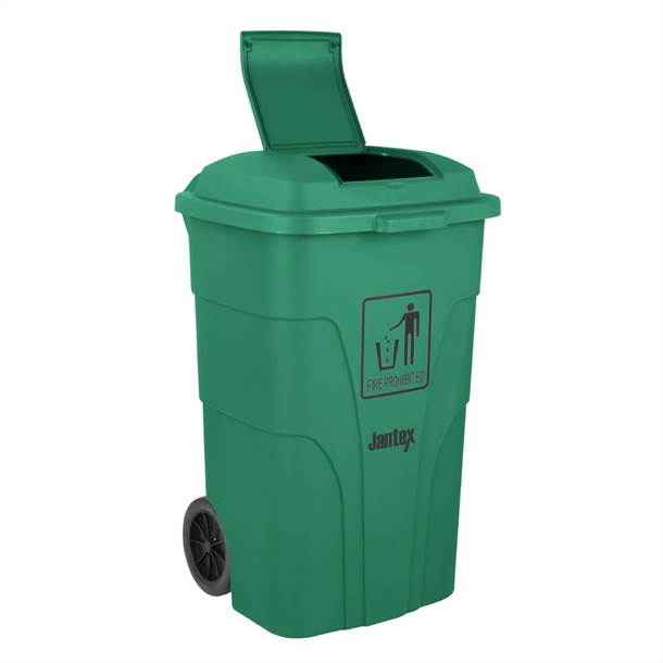 Jantex Wheelie Bin Green 120Ltr Jantex Wheelie Bin Green 120Ltr