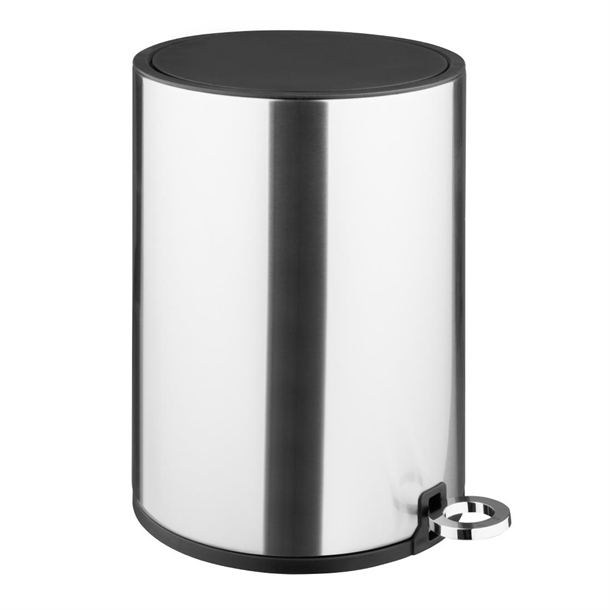 Jantex Pedal Bin Brushed Steel 3Ltr Jantex Pedal Bin Brushed Steel 3Ltr