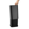 Bolero Square Waste Bin Titanium Black 7Ltr Bolero Square Waste Bin Titanium Black 7Ltr