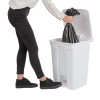 Jantex Pedal Bin White 45Ltr Jantex Pedal Bin White 45Ltr