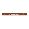 Jantex Slim Bin Lid Food Waste Label Jantex Slim Bin Lid Food Waste Label