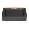 Jantex Slim Bin Lid Food Waste Label Jantex Slim Bin Lid Food Waste Label
