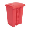 Jantex Pedal Bin Red 45Ltr Jantex Pedal Bin Red 45Ltr
