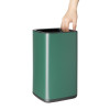 Bolero Square Waste Bin Green 7Ltr Bolero Square Waste Bin Green 7Ltr