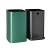 Bolero Square Waste Bin Green 10Ltr