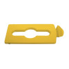 Slim Jim Recycling Station Yellow Mixed Recycling Lid Slim Jim Recycling Station Yellow Mixed Recycling Lid