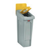 Slim Jim Recycling Station Yellow Mixed Recycling Lid Slim Jim Recycling Station Yellow Mixed Recycling Lid