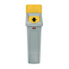 Slim Jim Recycling Station Yellow Mixed Recycling Lid Slim Jim Recycling Station Yellow Mixed Recycling Lid